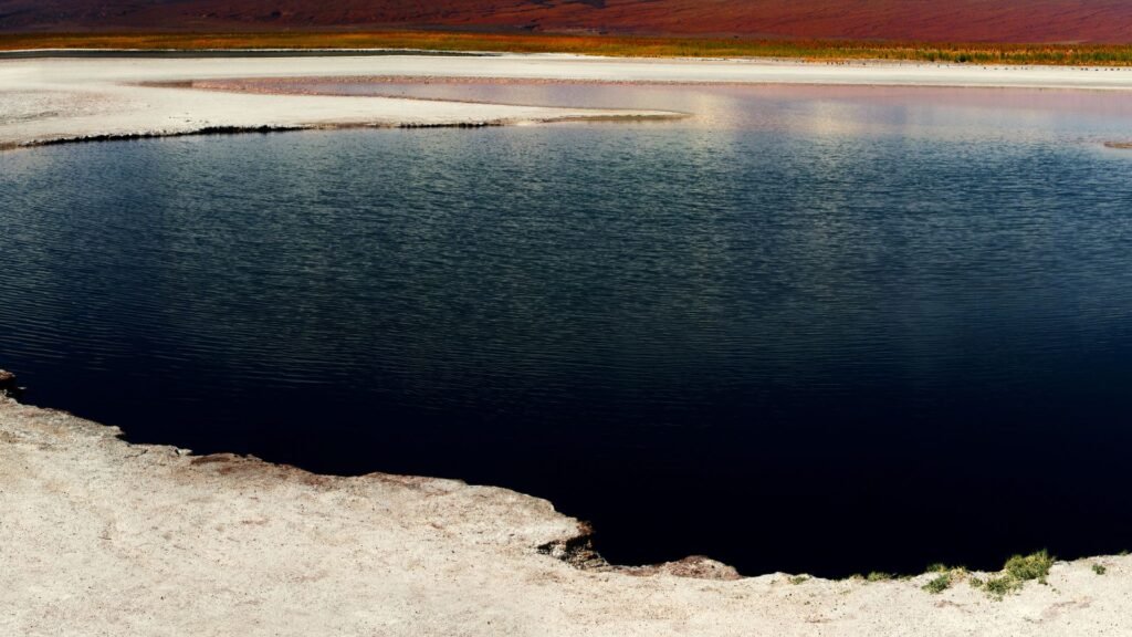 Laguna Piedra, que faz parte do tour a Laguna Cejar no Atacama